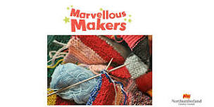 Cramlington Library - Marvellous Makers Skills Share Event - Learn to Knit