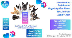 2nd Annual Dog Adoption & Raffle