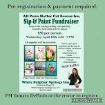 Sip & Paint to support the cats!