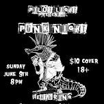 Punk Night At The Pilot Light featuring Rough Dreams, Failure 2 Conform and Repent!!!