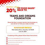 Red Robin Fundraiser