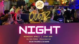 WEDNESDAY QUIZ NIGHT!