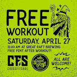 FREE Community Workout @ Great Raft Breweing