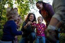 Babies in Backpacks & Toddlers in Tow at Ashuelot River Park