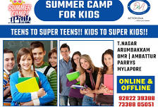 Summer Camp for School Students in Perungudi & Sholinganallur