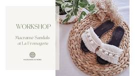 Sip & Knot - Macramé Sandals