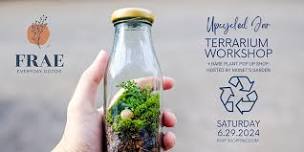 Upcycled Jar Terrarium Workshop