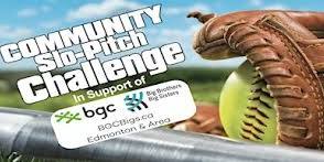 Community Slo-Pitch Challenge in support of BCG Big Brother Big Sisters