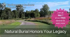 Green/Natural Burial Educational Seminar with The Preserve