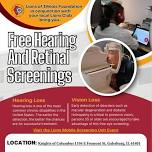 Free hearing and retinal screenings