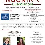 Noon Times Networking Luncheon - Sponsored by Sonoma County Library