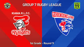 South Coast Round 9 - U18 - Kiama Knights v Gerringong Lions