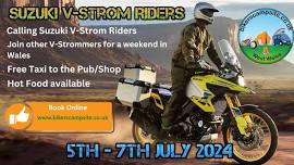 Suzuki V-Strom Camping Weekend