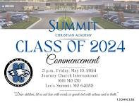 Summit Christian Academy Class of 2024 Commencement