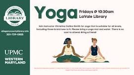 Yoga at LaVale Library