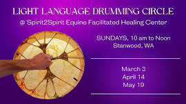 LIGHT LANGUAGE DRUMMING CIRCLE with Lola Singer