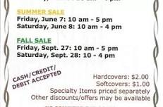 Friends of the Marshall Public Library Used Book Sale