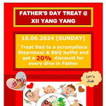 Treat your Dad to Steamboat and BBQ Buffet