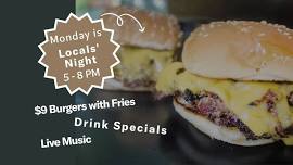 Locals’ Night | Smash Burgers and Drink Specials