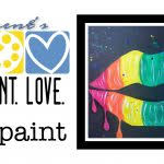 Sip & Paint: Rainbow Lips