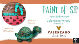 Paint ‘N Sip at Valenzano Winery