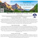 2024 Red Rock CME/CE Conference Presented by UAPA