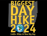 Biggest Day Hike Celebration at East Fork Lake Campground Shelter