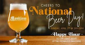 National Beer Day | Happy Hour