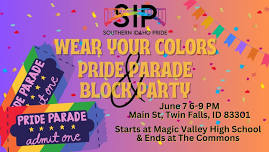 SIP Pride Week: Pride Parade Block Party