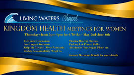 Kingdom Health Meetings for Women