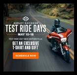 HARLEY-DAVIDSON TEST RIDE DAYS