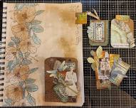 March Art Journal: Ephemeral Embellishments