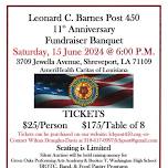 Post 450 11th Anniversary Fundraiser Banquet