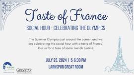 Taste of France Social Hour