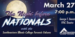 Forensic Falcons Present Night Before Nationals