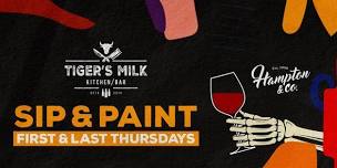 Sip & Paint First and Last Thursdays | Tiger's Milk Somerset West