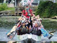 Dragon Boating at Tl’ awh-ah-dees (formerly Squires Landing). Good for beginners