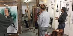 Sunday Life Drawing Workshop in Bath, tutored by Sue Larner, 11- 4.30.