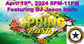 Spring Party at  The Schaghticoke American Legion Post 731, Featuring DJ Jason Irwin