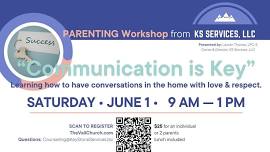 Parenting Workshop,led by Lauran Thomas, LPC-S