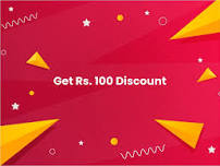 Get Rs. 100 Discount