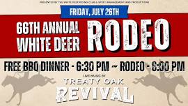 66th Annual White Deer Rodeo - Friday Night