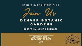 Devil's Gate History Club Series