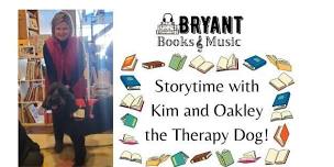 Storytime with Kim and Oakley the Therapy Dog