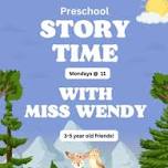 Preschool Storytime