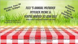 Annual FCCI Provider Potluck Picnic