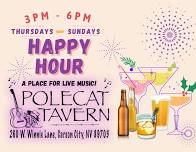 Happy Hour at Polecat Tavern Saturdays