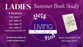 LP31 Ladies Summer Book Study #2 (BOTH LOCATIONS)