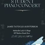 Student Piano Concert 2024