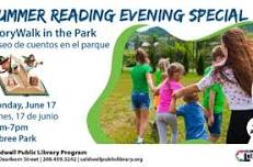 Summer Reading Evening Special: StoryWalk in the park